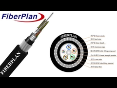 GYTA33 Optic Cable 4 6 8 12 24 48 Cores G652D SM Underwater Stranded Armoured Steel Wire